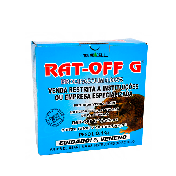 Raticida Rat-off Granulado